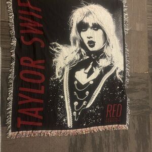 Taylor Swift Red Album Blanket